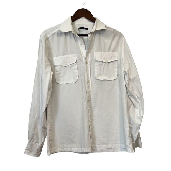 Women's French Connection White Button Down Shirt - Picture 1 of 6